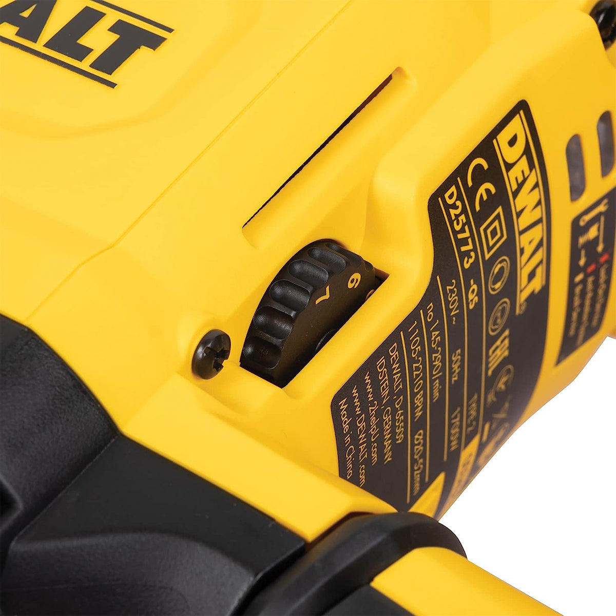 SDS-MAX 52mm 19.4J 1700W Demo-perforator Hammer in CASE - DeWALT - D25773K-QS SDS-MAX 52mm 19.4J 1700W Demo-perforator Hammer in CASE - DeWALT - D25773K-QS